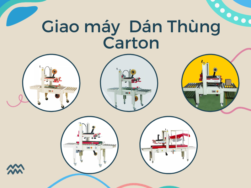 Giao máy  Dán Thùng Carton nhanh chóng, giá rẻ nhất trên thị trường