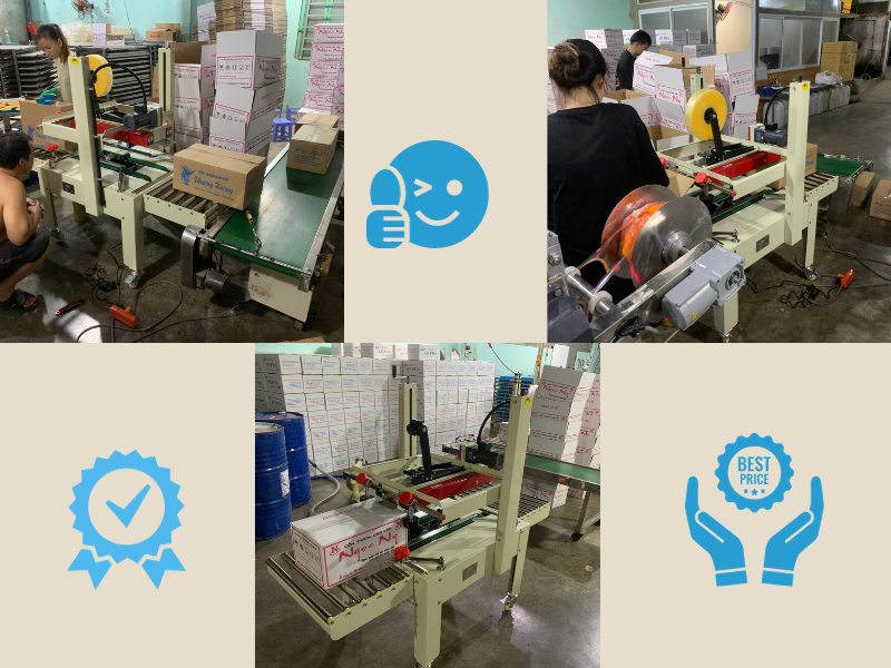 Giao máy  Dán Thùng Carton nhanh chóng, giá rẻ nhất trên thị trường