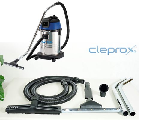 máy hút bụi công nghiệp Clepro X đầy đủ phụ kiện đi kèm