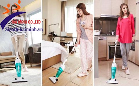 Sử dụng máy hút bụi cầm tay trong gia đình