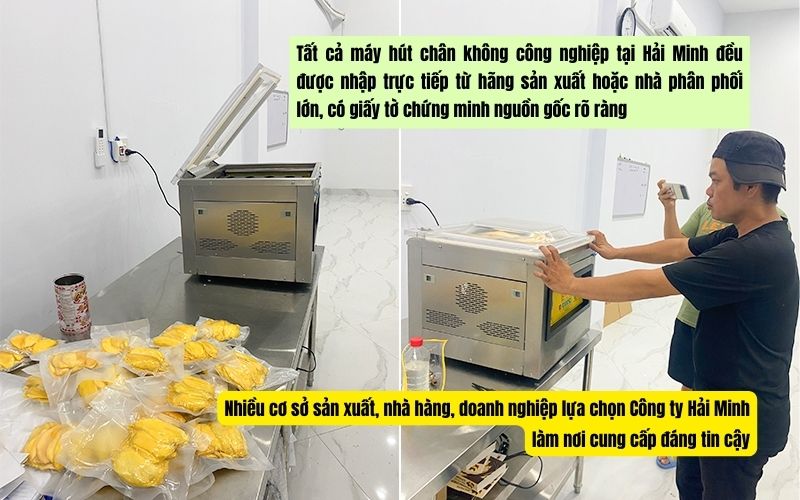 Hải Minh - Địa chỉ mua máy hút chân không công nghiệp uy tín