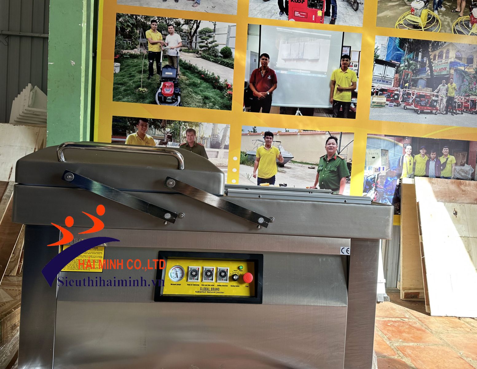 Máy hút chân không Yamafuji DZ-400/2SB (Buồng lõm 5cm)