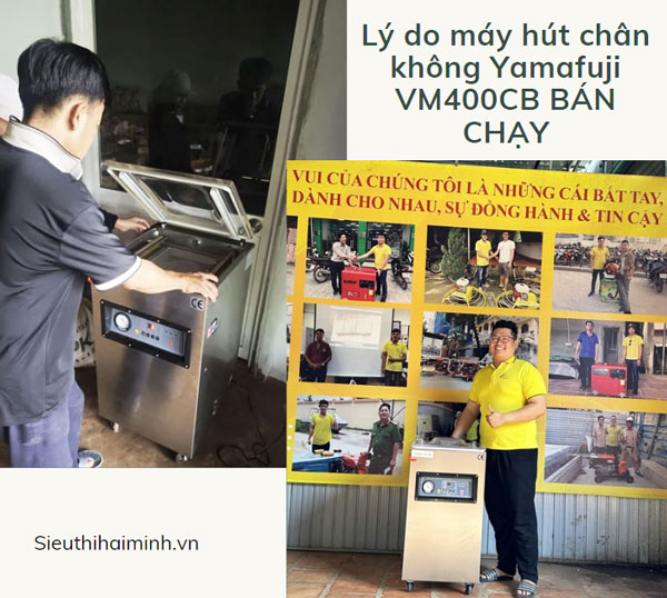 Tìm hiểu lý do máy hút chân không Yamafuji VM400CB BÁN CHẠY