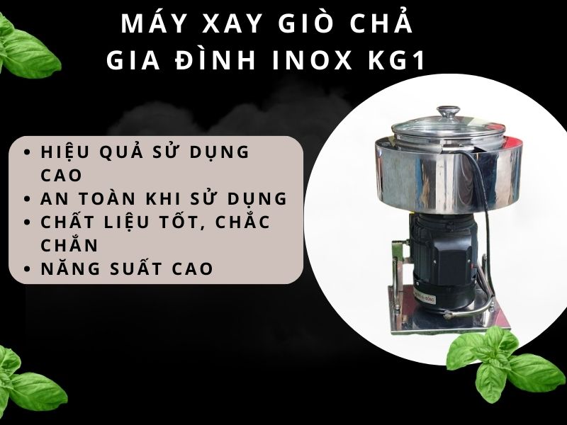 Vì sao nên sử dụng máy xay giò chả trong sản xuất.