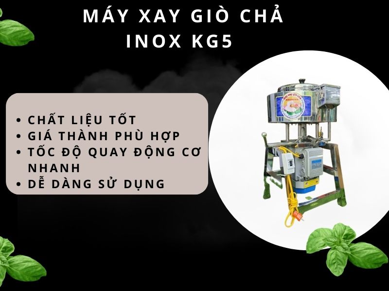 Vì sao nên sử dụng máy xay giò chả trong sản xuất.