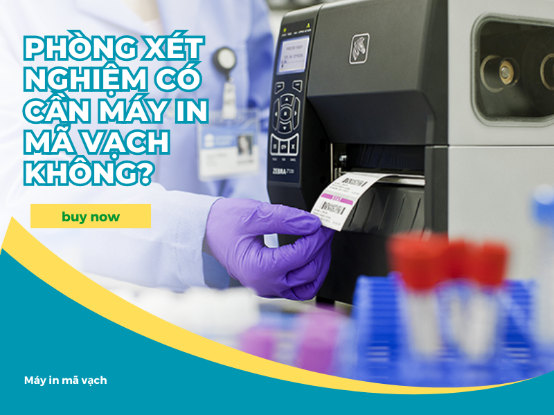 Phòng xét nghiệm có cần máy in mã vạch không