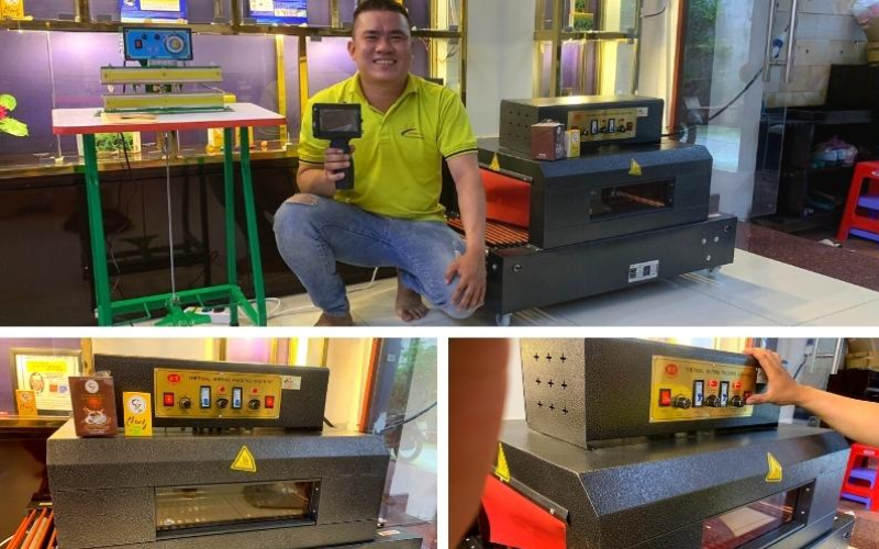 Một số máy màng co được ưa chuộng tại Hải Minh