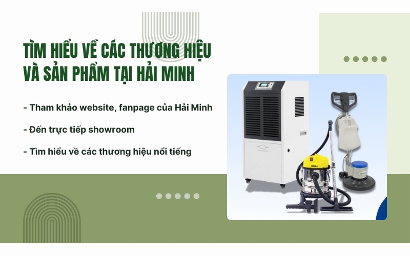 Tìm hiểu về các thương hiệu và sản phẩm tại Hải Minh
