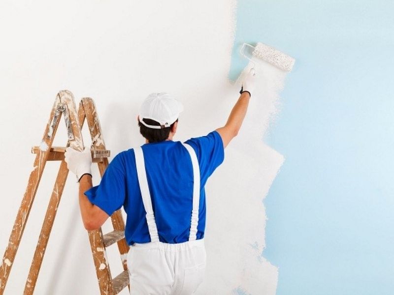 Sơn lại nhà có màu lạnh để giảm nóng nực