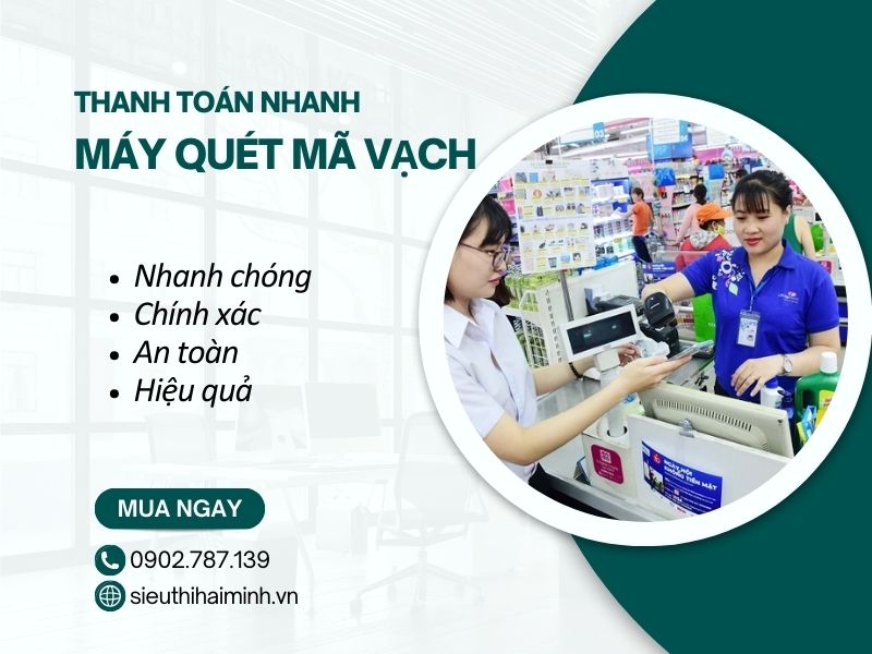 Nên mua máy quét mã vạch ở đâu?