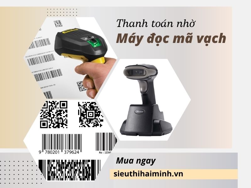 Thanh toán nhanh hơn nhờ máy đọc mã vạch?