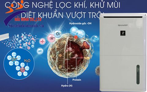 Ưu điểm của máy hút ẩm và lọc khí Sharp