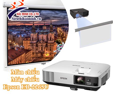 màn chiếu máy chiếu Epson EB-2265U