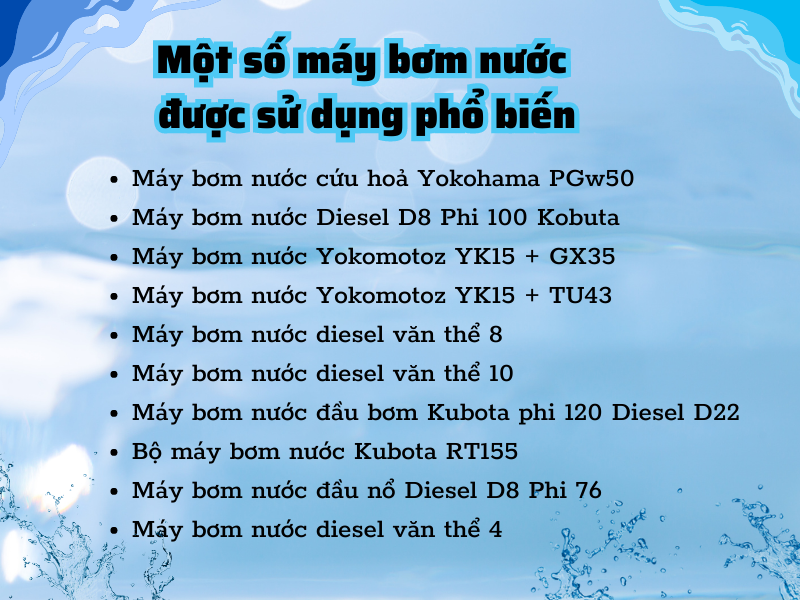 Cách chọn và sử dụng máy bơm nước phù hợp