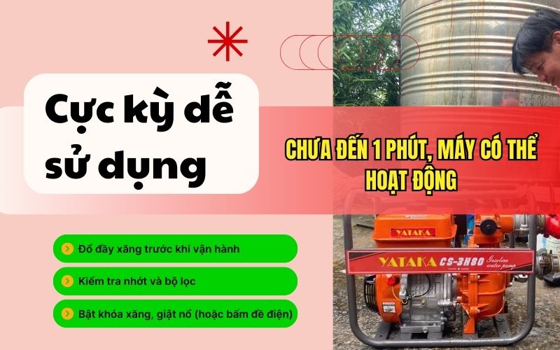 Cực kỳ dễ sử dụng