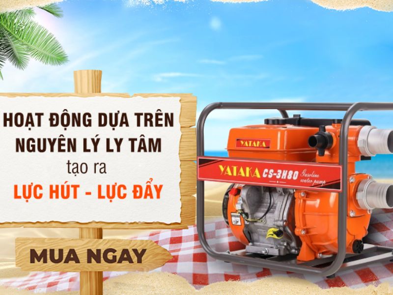 Nguyên lý hoạt động của máy bơm cứu hoả