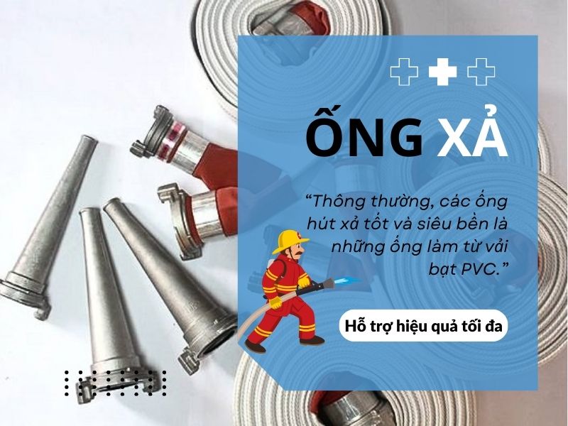 Ống xả máy bơm nước cứu hoả