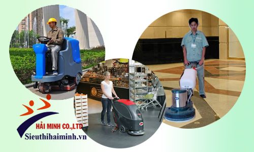 Các loại máy chà sàn hiện nay