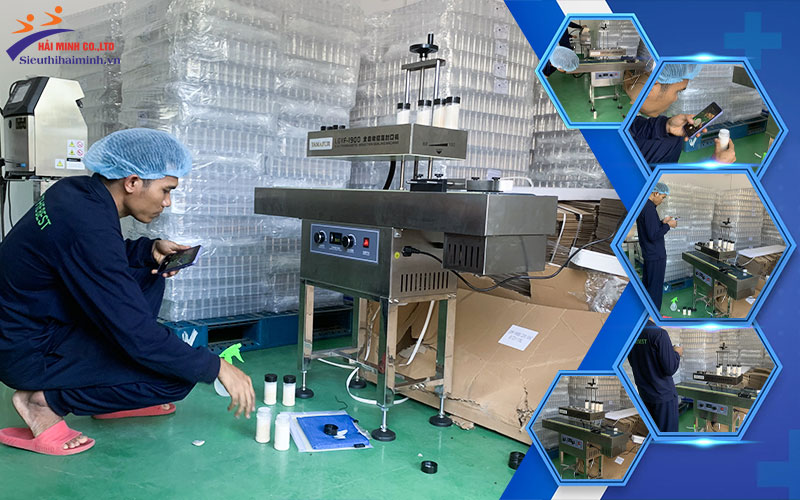 Máy dán màng seal Yamafuji phủ sóng khắp các xưởng sản xuất