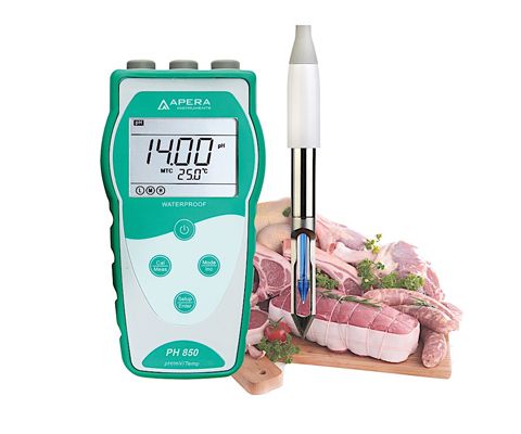 máy đo ph thực phẩm chuyên dụng đo thịt nhanh chóng