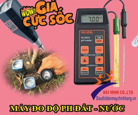 mua máy đo độ pH chính hãng tại Hải Minh