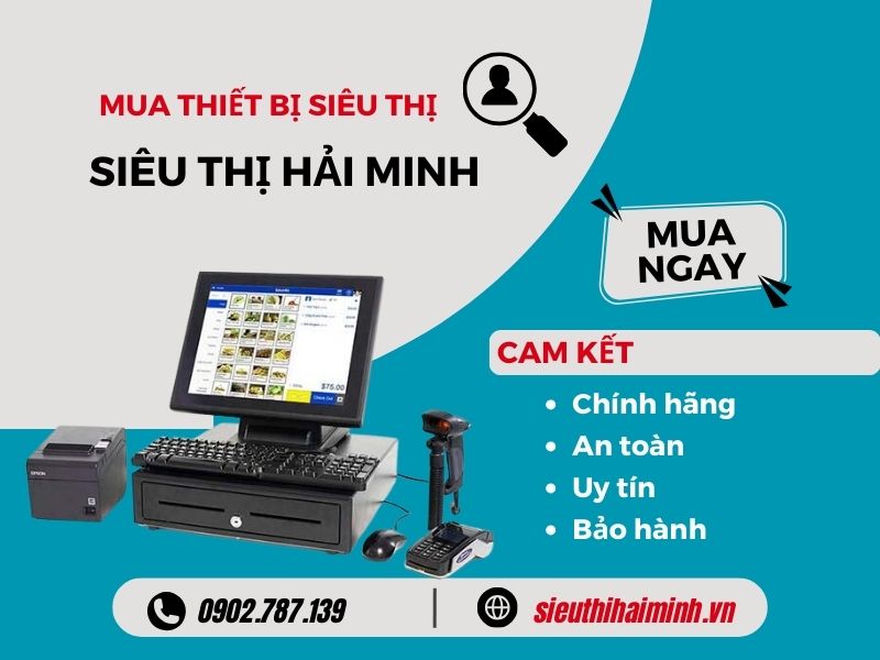 Địa chỉ mua các thiết bị tính tiền bằng mã vạch uy tín