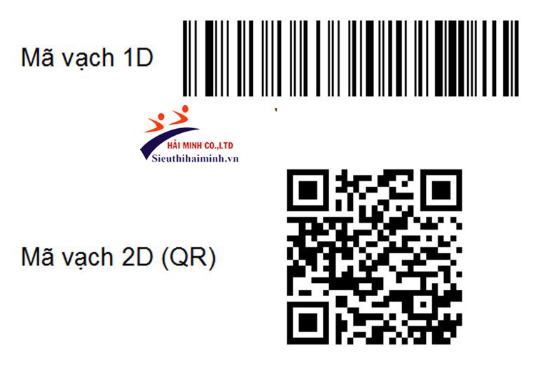 mã vạch 2d và 1d