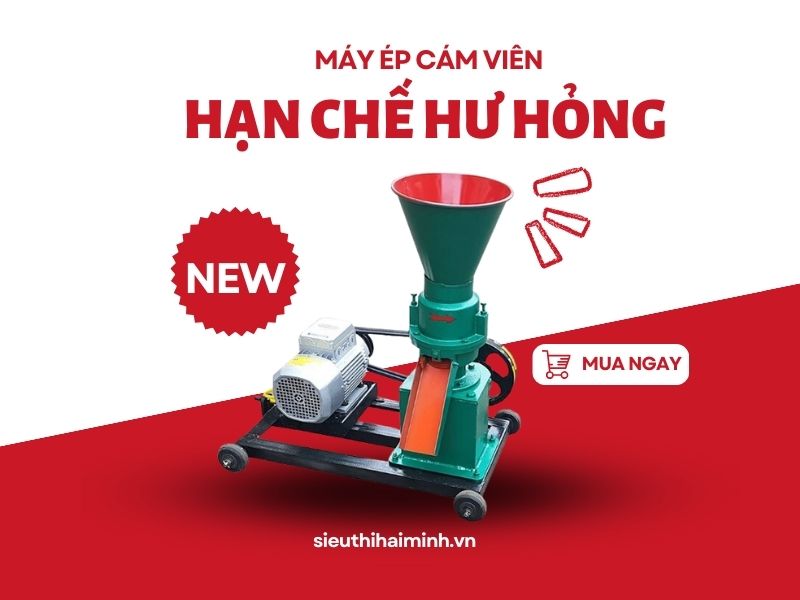 Làm sao để hạn chế tối đa hư hỏng trong quá trình sử dụng máy ép cám viên