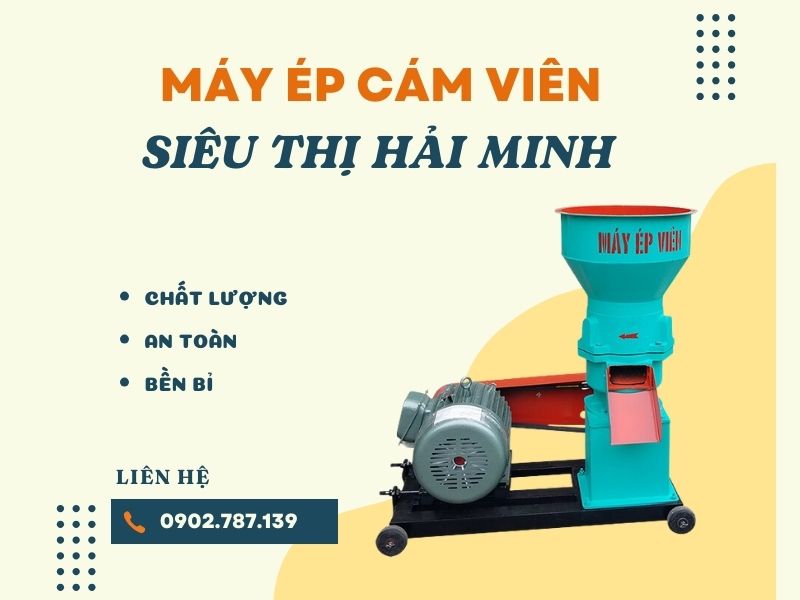 Máy ép cám viên Hải Minh