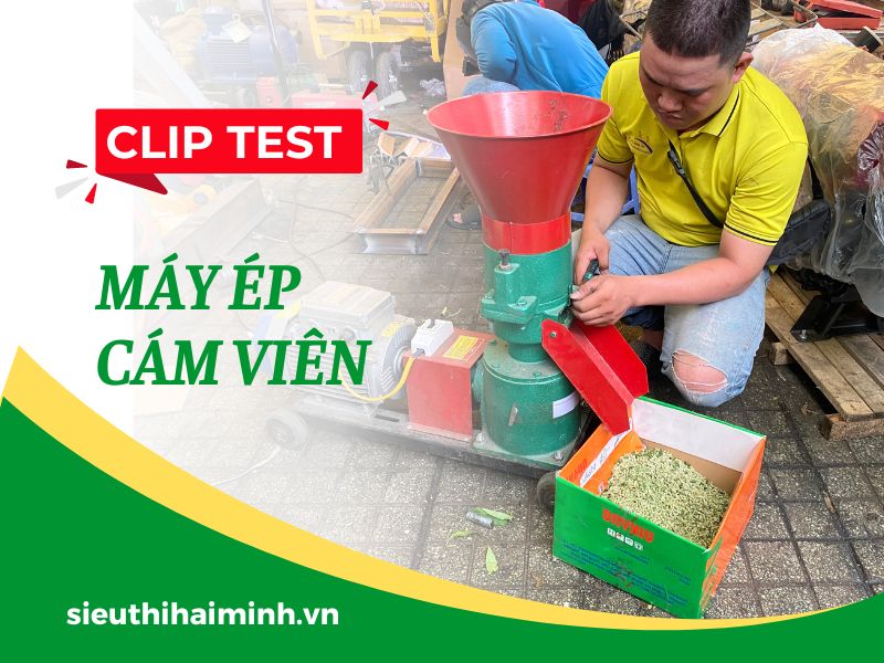 Clip ép cám viên tích tắc trong 3 phút!