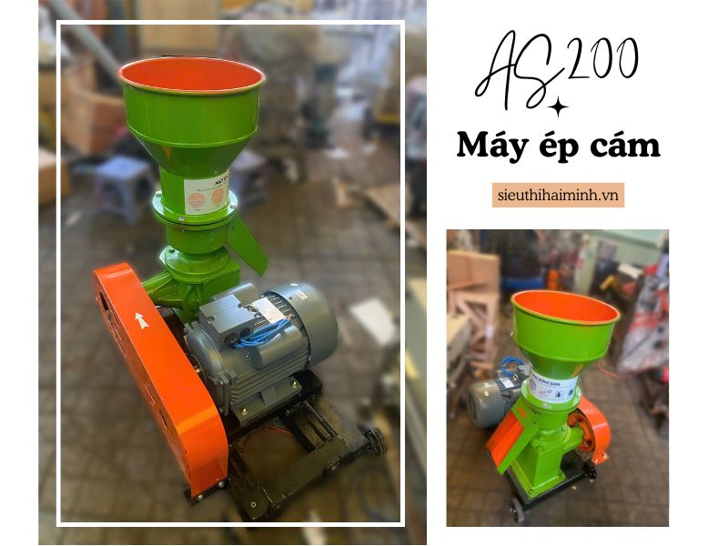 Thông tin cơ bản của Máy ép cám viên AS200