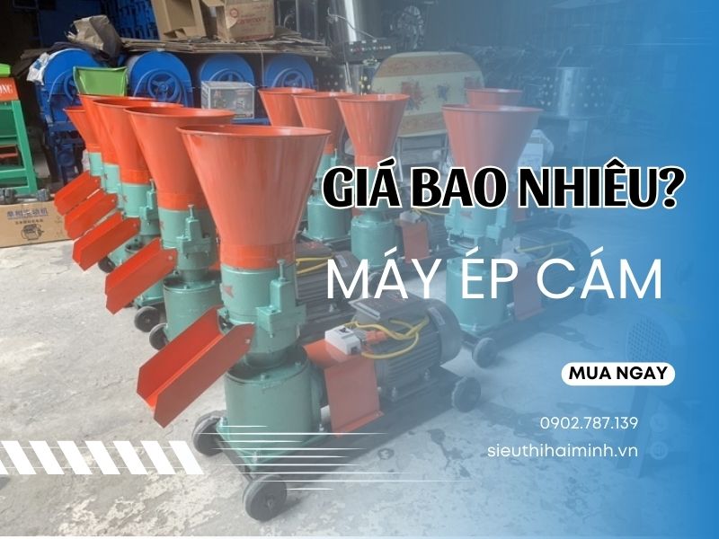 Máy ép cám viên Hải Minh có giá bao nhiêu?