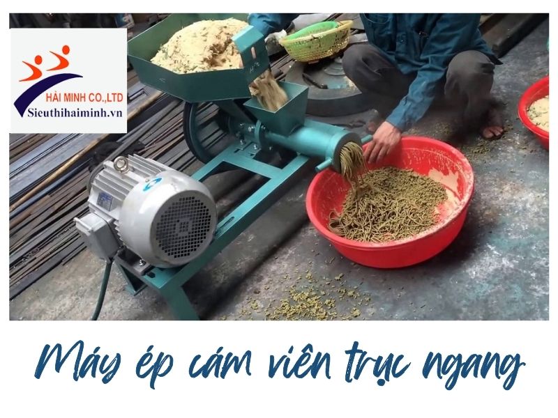 So sánh máy ép cám viên trục ngang và trục đứng