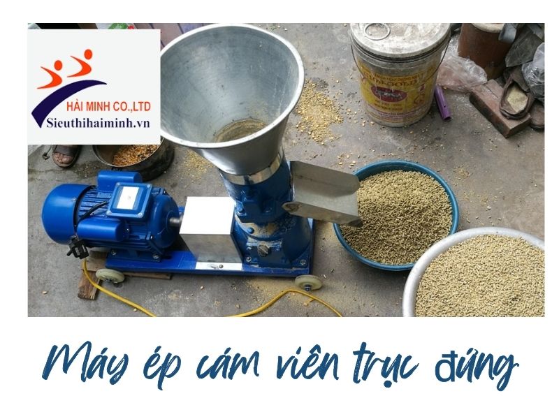 So sánh máy ép cám viên trục ngang và trục đứng