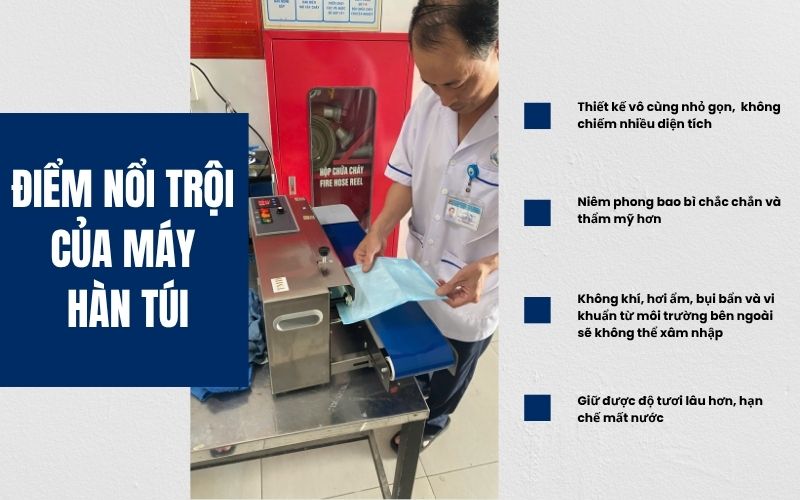 Những điểm nổi trội của máy hàn miệng túi nilon