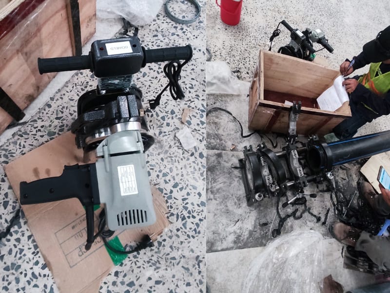 Cách hàn ống nhựa PVC bị nứt