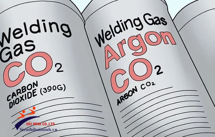 sử dụng khí bảo vệ thích hợp