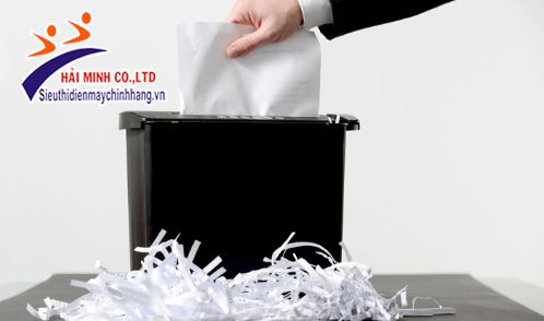 Máy hủy tài liệu bảo mật thông tin như thế nào?