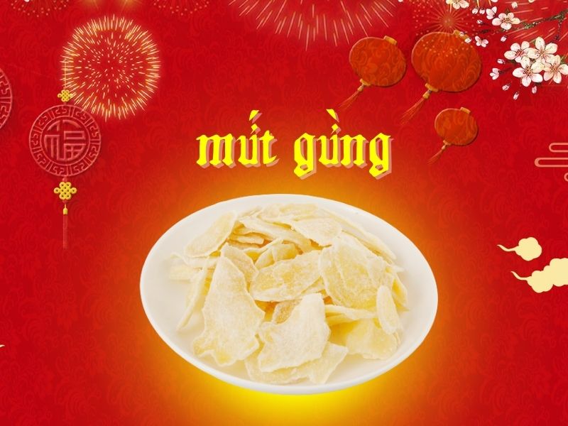 mứt gừng