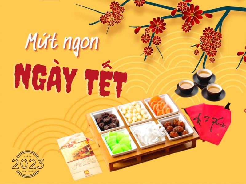 Các loại mứt ngon cho mùa Tết 2023