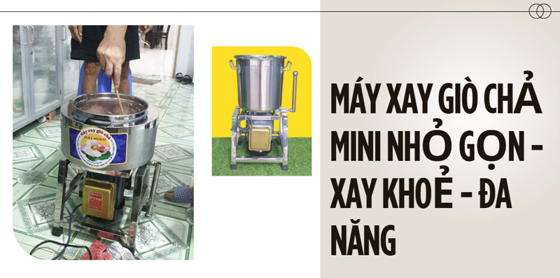 Đặc điểm và tính năng của máy xay thịt giò chả cỡ nhỏ 1kg