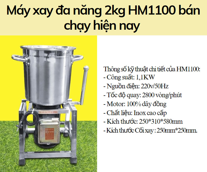 HÉ LỘ địa chỉ mua máy xay giò chả gia đình 2kg TỐT NHẤT