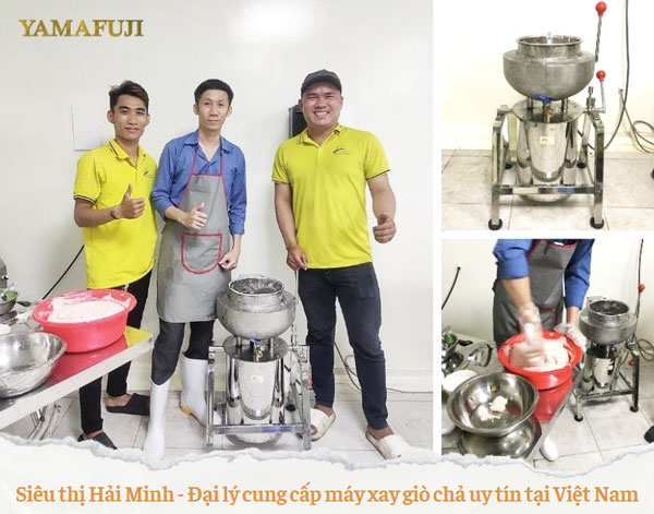 Địa chỉ phân phối máy xay làm giò chả chất lượng