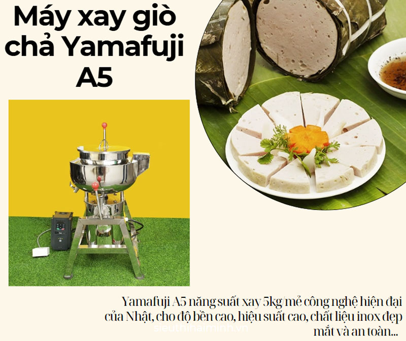 Máy xay chả giò Yamafuji A5