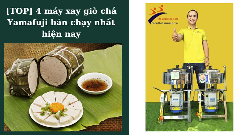 [TOP] 4 máy xay giò chả Yamafuji bán chạy nhất hiện nay