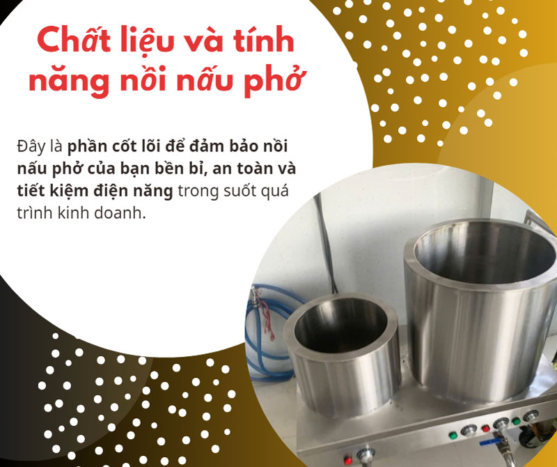 Kinh nghiệm mua nồi nấu phở cho người mới bắt đầu kinh doanh