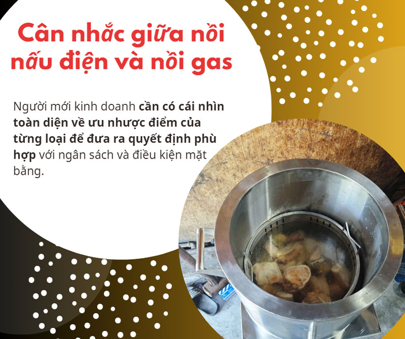 Kinh nghiệm mua nồi nấu phở cho người mới bắt đầu kinh doanh