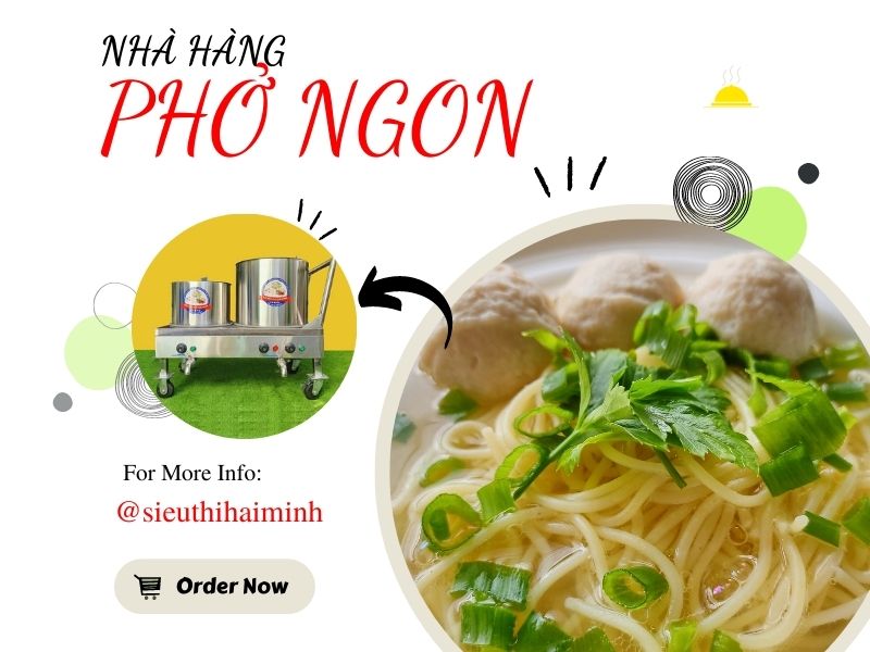 Bí kíp chọn nồi nấu phở mở nhà hàng quán ăn LÃI nhất