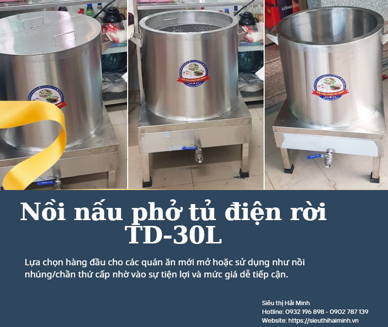  Top 3 mẫu nồi nấu phở điện tốt cho hàng quán nhỏ lẻ 