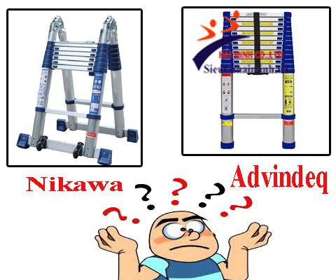 chọn mua thang nhôm advindeq hay nikawa